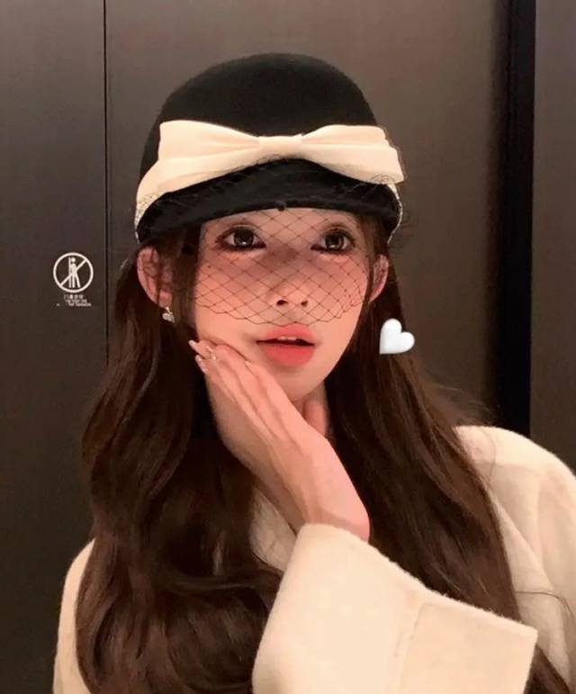 Chanel香奈儿羊毛军帽，百分百羊毛面料，网红博主必备，头围57Cm