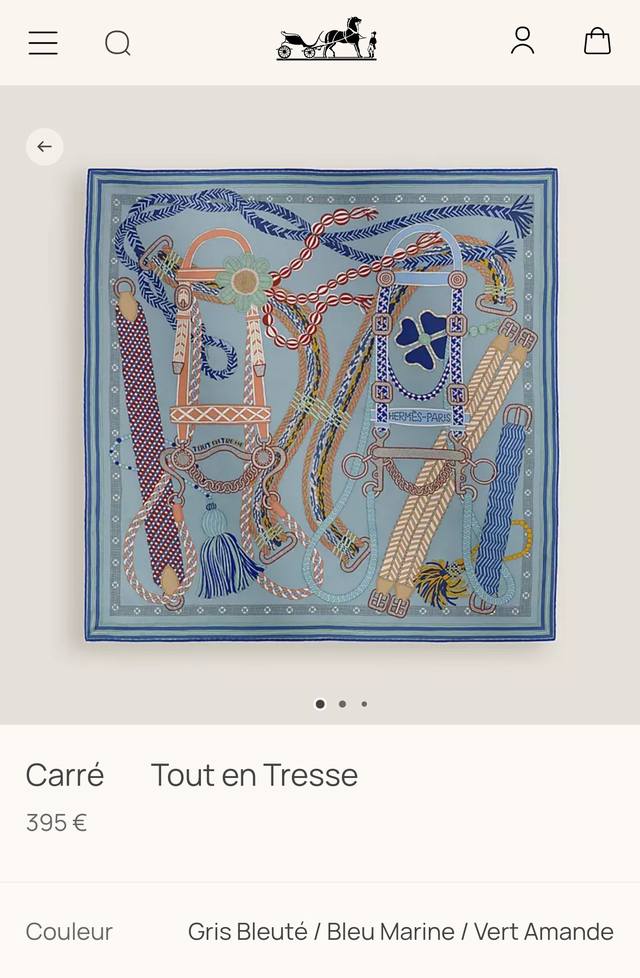 Shms2585 18姆米双面 90X90Cm斜纹真丝 爱马仕