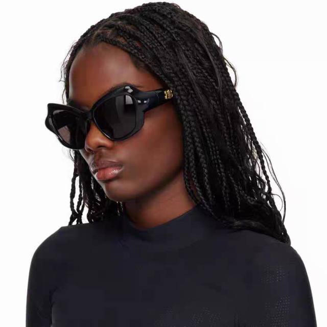 Balenciaga巴黎世家 2025新款 Bb0353S欧美潮流大框时尚个性女士墨镜太阳镜