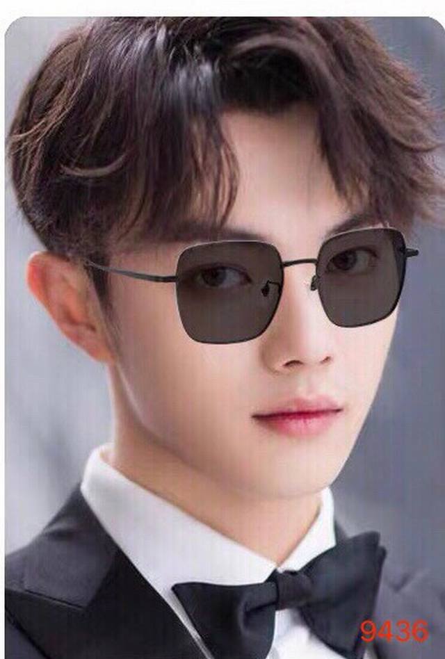 Louis Vuitto*墨镜男潮方形个性耍酷眼镜 男士经典金属框单梁百搭太阳镜