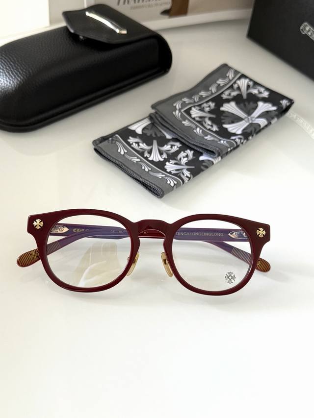 Chrome Heart 处处都有细节！雕刻印字 永不褪色 Dingalonglinglong Size：49口24-147