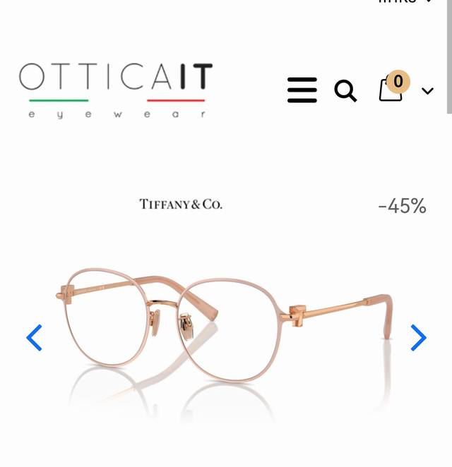 Tiffany.Co Mod：Tf1161 Dsize：55-19-140