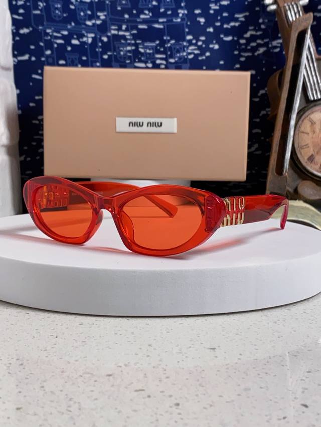 Miumiu缪缪猫眼墨镜甜酷摩登女孩看过来 真的被拿捏了太爱了菱形脸高颧骨的集美，