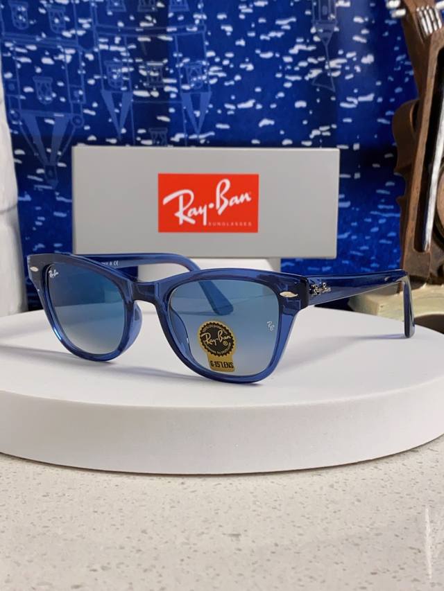 Rayban雷朋 2025新款强化玻璃墨镜男士大框太阳眼镜遮阳防紫外线防风沙骑车蛤蟆镜 Rb0707Sf 高品质