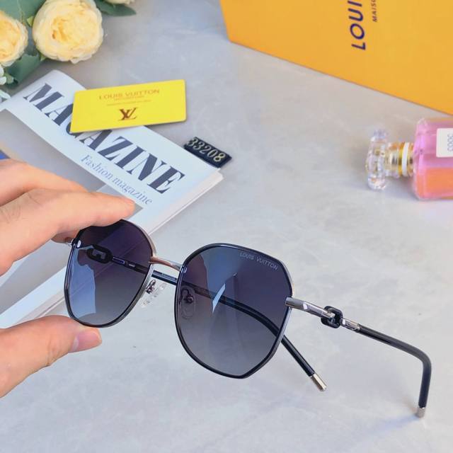 Louis Vuitto*网红Ins墨镜新款高级感女士太阳眼镜潮时尚眼镜