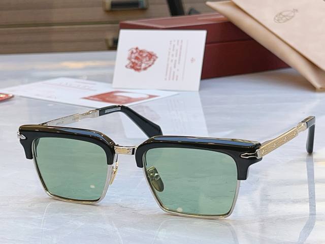 变色 配送盒子， Jacques Marie Mag* Jmm新款太阳镜，Model：Alin，Size：52口19