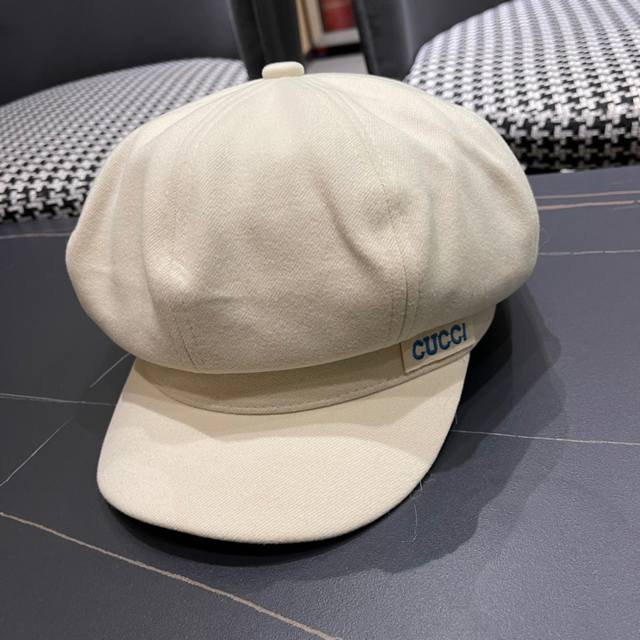 Gucci古奇 秋冬新款牛仔贝雷帽鸭舌帽，帽型超级好看，出街旅游必备
