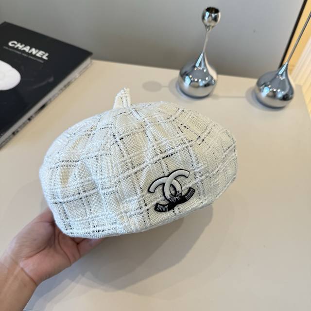 Chanel香奈儿新款贝雷帽 头围57Cm