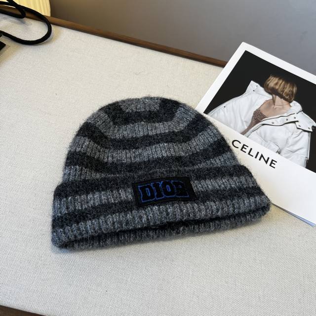 Dior Miss迪奥针织毛线帽，羊毛帽