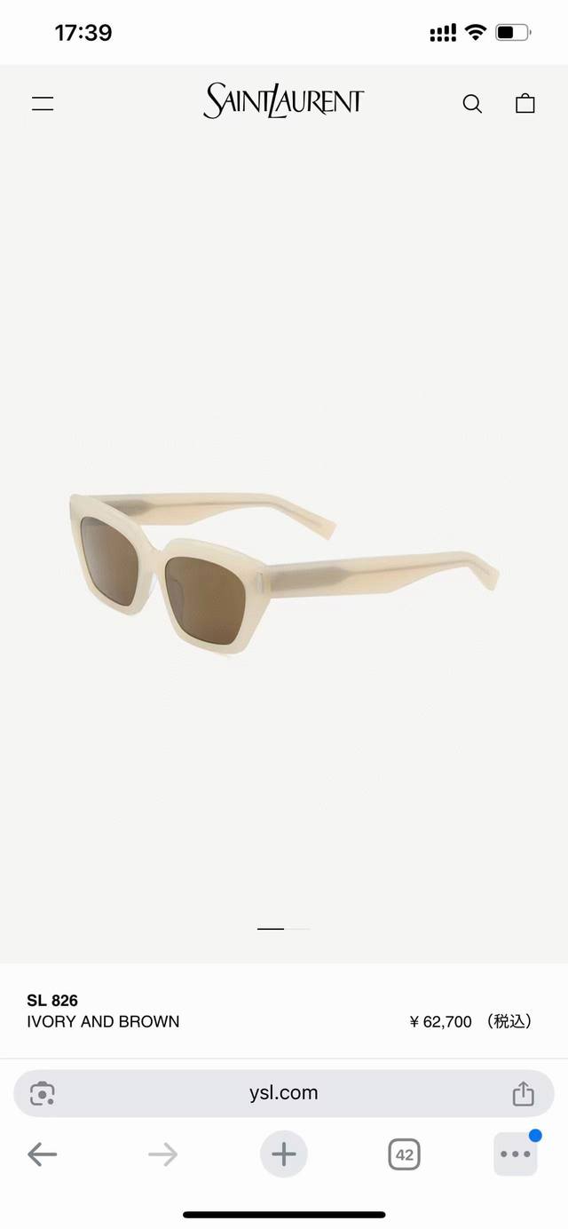 Saint Lauren*Model：Sl 826Size：55口18-145