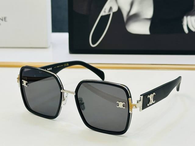 Celine 赛琳 Cl1464Lu Size：57口20-145 一直热销的款式，欧美风 光泽度好 J工艺超赞