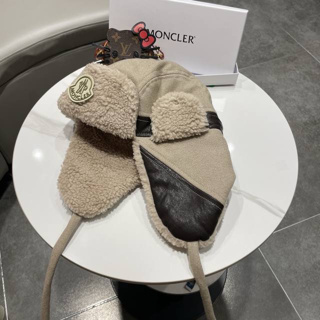 蒙口2025年冬季防寒护耳加厚绒保暖雷锋帽子女骑车滑雪羊羔绒加棉帽男