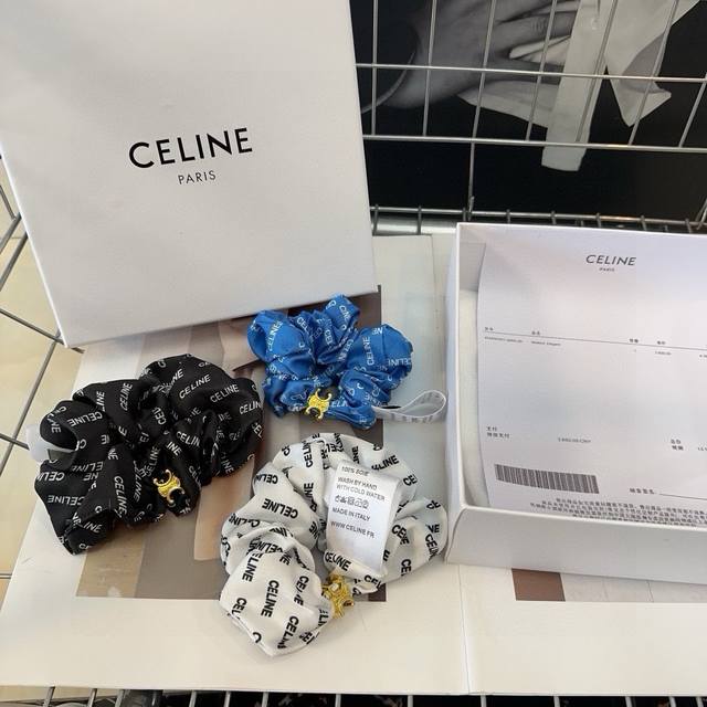 配包装盒 Celine 赛琳 凯旋门发圈，时尚潮流，实用百搭，小姐姐必备单品