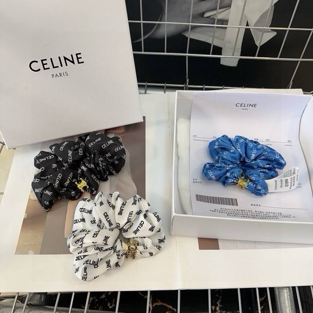 配包装盒 Celine 赛琳 凯旋门发圈，时尚潮流，实用百搭，小姐姐必备单品