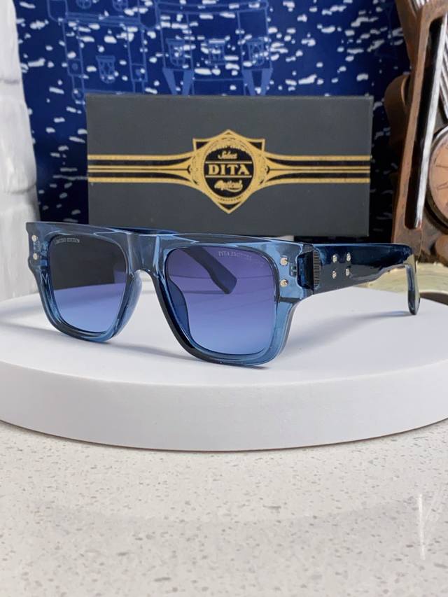 Dita 蒂塔 新款高定款 欧美高端男女方框显瘦简约太阳眼欧洲站明星开车墨镜 男女通用