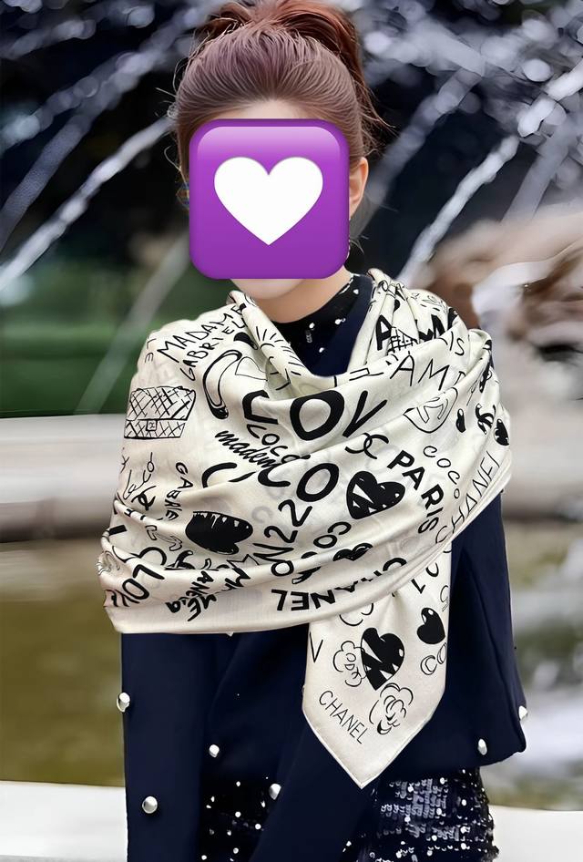 新款2025 香奈儿 Zg同步 涂鸦印花系列 太美了 经典茶花帽子设计优雅风 ~气质到骨子里 香奶奶新一季的面料超高级，真心超级柔软，丝丝顺滑 韧性很强 不容易