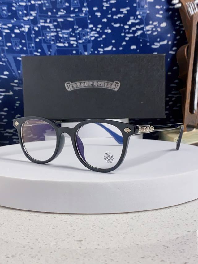 Chrome Hearts克罗心 2025新款高端潮款近视眼镜框架复古男女通用小众素颜可配度数镜片