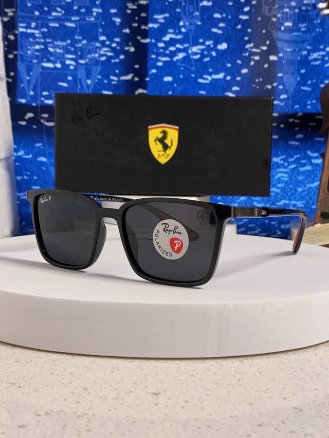 Rayban雷朋 2025新款偏光太阳镜男女开车驾驶墨镜经典复古徒步旅行者 Rb9537