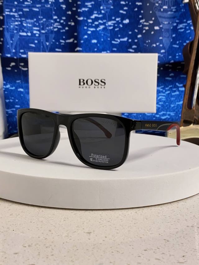 Boss老板 2025新款偏光太阳镜男士墨镜潮开车专用防Uv男防紫外线强光眼镜