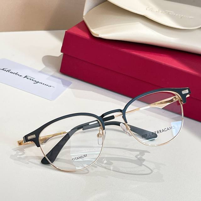 999.9Xsalvatore Ferragam* 菲*拉格慕 Model：Sf9011Size：50口19-139钛～～～高版本～～