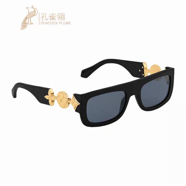 Louisvuitton路易威登 2025新款Lv墨镜男士女士通用方框防紫外线休闲太阳镜Z2196W