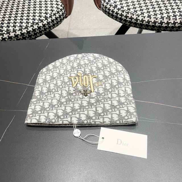 迪奥Dior 网红日韩懒人堆堆帽大头围街头潮酷春秋冬季围脖