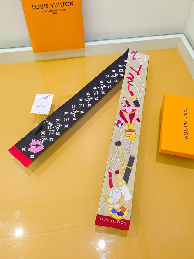 plv2571 8X120Cm，100%真丝双层双面 Lv