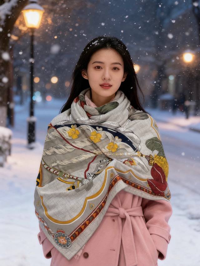 双面同色 原单爱马仕140Cm丝绒方巾 甜蜜的鞍具，装饰家芳登和佩西耶设计的一款餐盘增添骑士般的浪漫气息，该餐盘制作于1804年。两个世纪后的今天，这对可爱的情