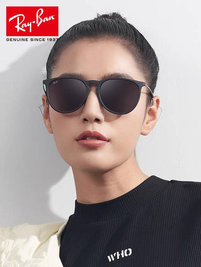 Rayban雷朋 新款超轻太阳眼镜 潮流经典明星款树脂偏光男女驾驶墨镜 Rb4171