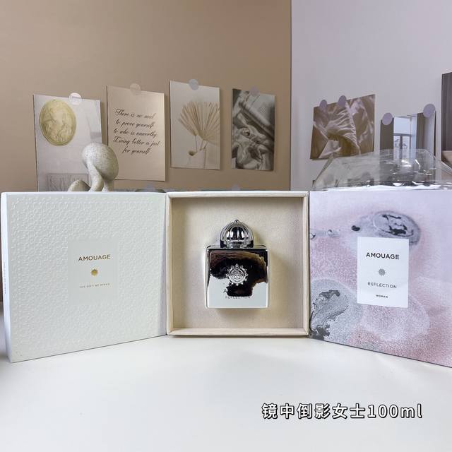 高端品质 爱慕镜中倒影女士100Ml Amouage Reflection Woman, 2006 品牌：Amouage 调香师：Maurice Rou. 属性