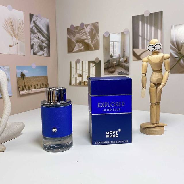 高品质 万宝龙蔚蓝旅者浓香水100Ml Montblanc Explorer Ultra Blue, 品牌:万宝龙 属性:男香 香调:芳香柑橘调 前调:香柠檬粉