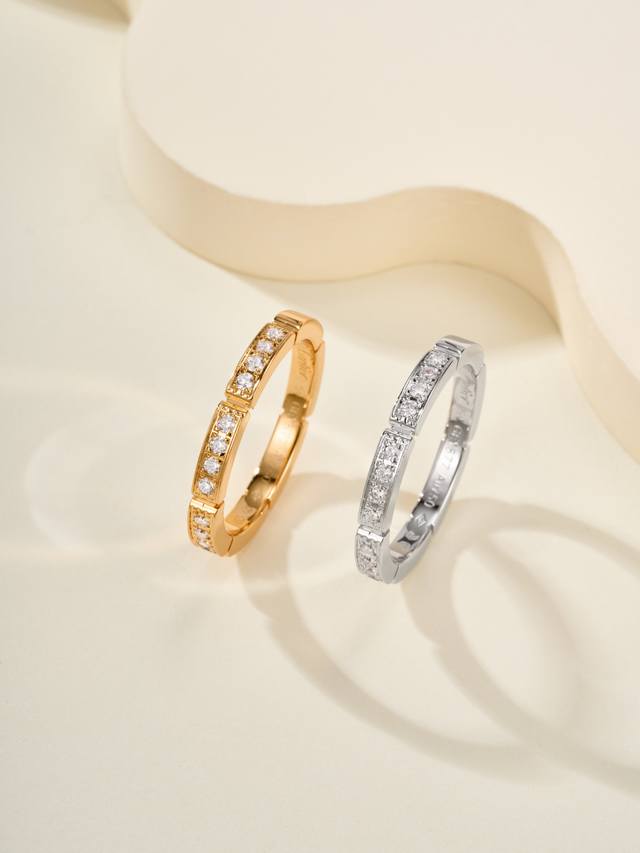 p价 Ma Illon pabthere窄式戒指 尺寸5678号 简约不简单，基础又高级的日常佩戴的情侣对戒，或者作为婚戒的宝子，不想撞卡家其它的热门爆款，可以