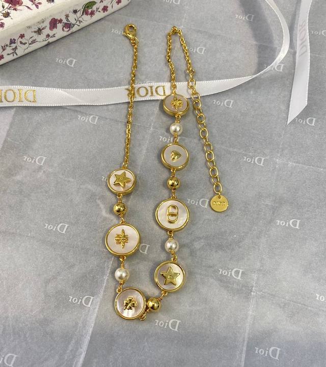 Dx0700 Dor 多彩小圆项链 最新款绝美系列！全网首发老规矩先买先得！天啊太太太甜太好看啦马卡龙配色清新甜美！绝绝子巨美特别定制的进口树脂配件，清爽百搭又