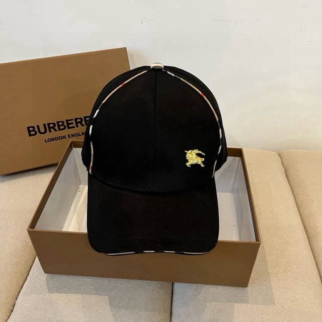 Burberry巴宝利早春新款棒球帽，简约尚时风，男女同款！高质品，尊享品质感！