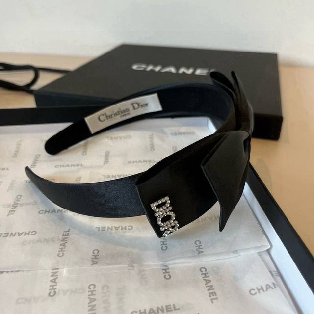 Dior迪奥新款蝴蝶结发箍