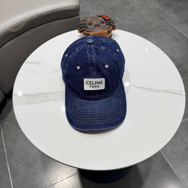 Celine赛琳 新款牛仔棒球帽，出街必备超好搭配，赶紧入手！