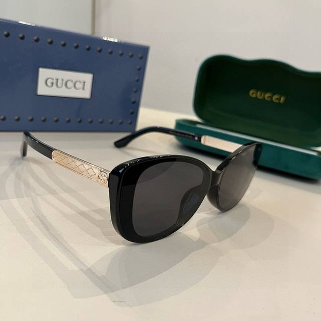 Gucci古琦 网红爆款太阳镜，遮阳修饰脸型神器