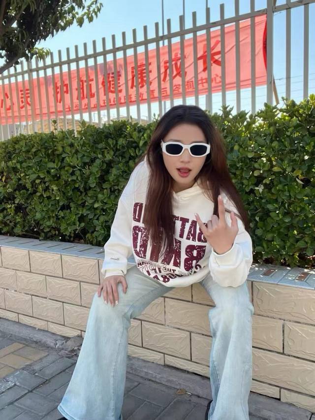 Gucc*复古港风黑色墨镜女赵露思同款2025新款百搭高级感太阳镜防紫外线