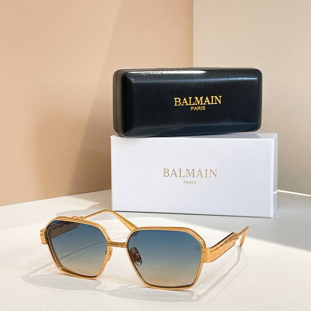 Balmain 巴尔曼Model：Bps-281-60 Blk- Gldsize：60口16-143