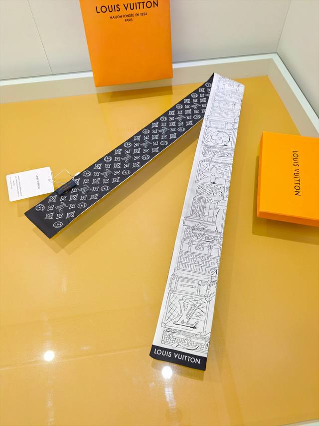 plv2568 8X120Cm，100%真丝双层双面 Lv