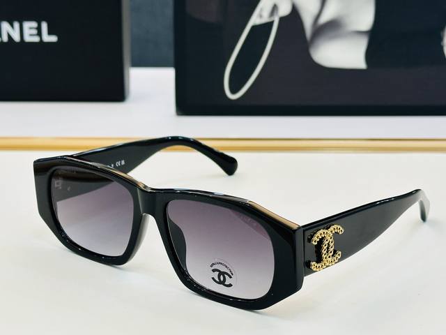 Chane* 香家 Model:Ch5554 Size：55口18-145 一 太阳镜