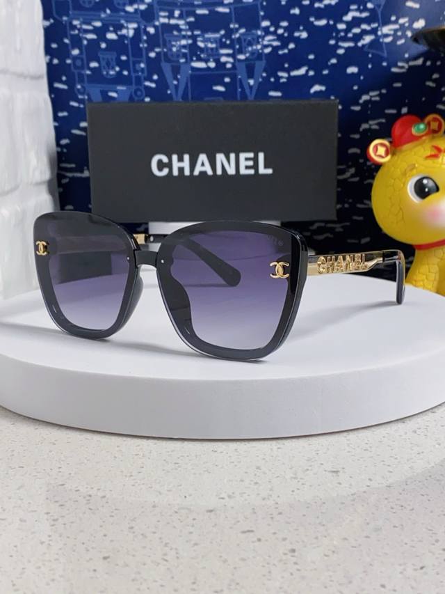 Chanel香奈儿 2025新款男生女士通用 太阳镜运动欧美女防紫外线墨镜优雅香家情侣嘻哈美式眼镜