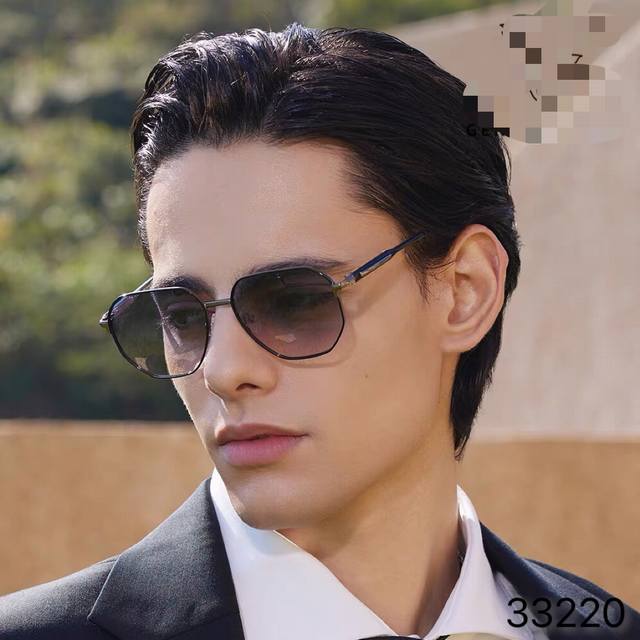 Gucc*2025新款墨镜情侣款高级感防紫外线太阳眼镜潮明星同款百搭