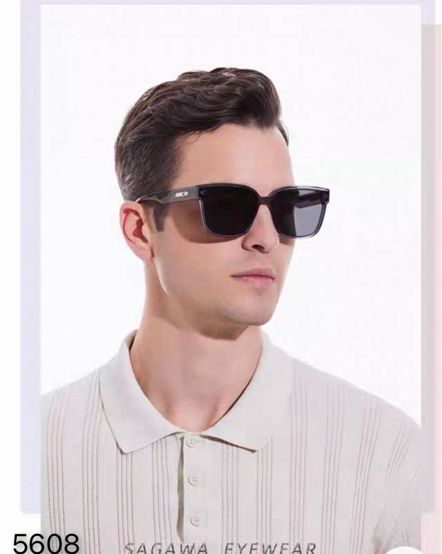 Gucc*新款方形女墨镜个性遮阳网红小红书简约防紫外线太阳镜