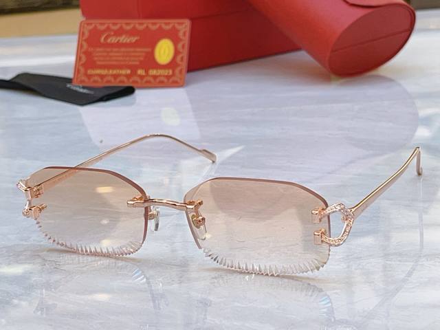 Cartie* 卡地*亚新款太阳镜，Mod:Ct0798S，Size:57口19-140