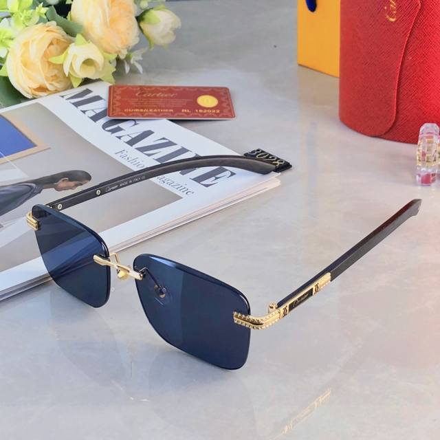 Cartie*韩版网红墨镜Ins潮流时尚方框大脸显瘦太阳镜夏季眼镜