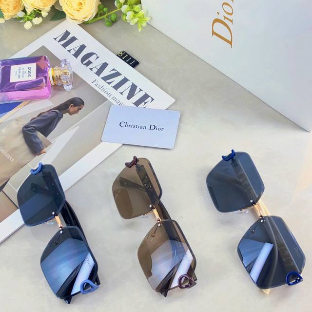 Dio*夏季墨镜女海边户外骑车防晒眼镜大脸显瘦小脸休闲太阳镜防紫外线