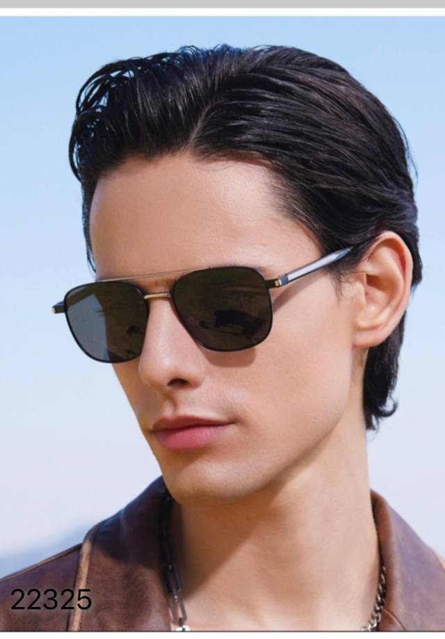 Gucc*开车太阳镜旅游时尚太阳镜专用驾驶镜通用高级感偏光镜男士墨镜户