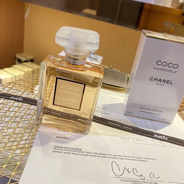 专柜品质 Chanel香奈儿 Coco小姐香水100Ml ， 可可小姐 女士经典款浓香水Edp 综合性感低调优雅的现代风格之香水作品。 东方调 清新调，茉莉与玫