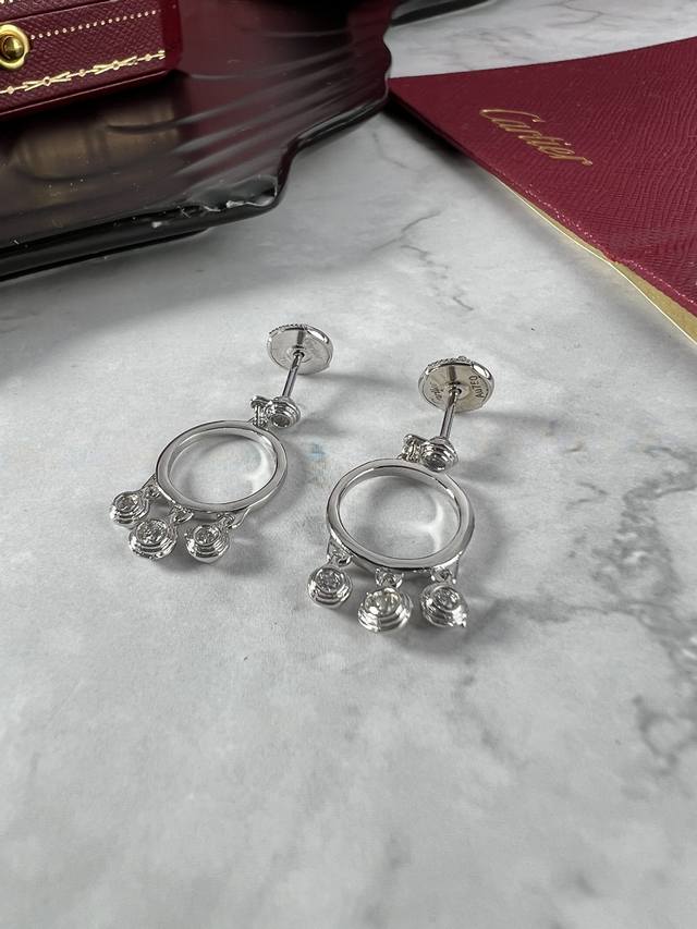 耳钉p 。项链p 。 Cartier 卡地亚 耳钉、项链